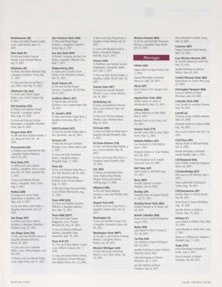 Announcements: New Additions, Winter 2002, Continued. Announcements: Marriages, Winter 2002