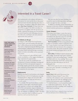 Interested in a Travel Career?