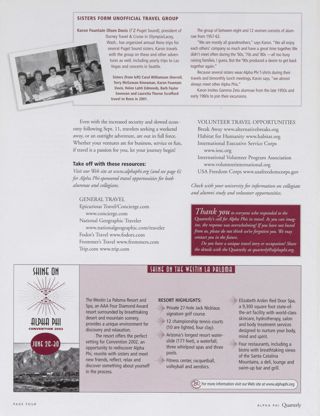 They've Got Travel Phi-ver, Continued. Shine on the Westin La Paloma