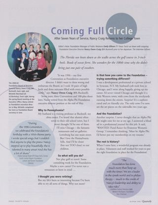 Coming Full Circle
