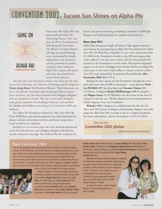 Convention 2002: Tucson Sun Shines on Alpha Phi