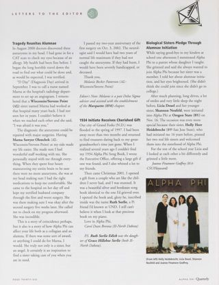 Letters to the Editor, Spring 2003