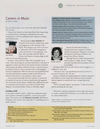 Careers in Music