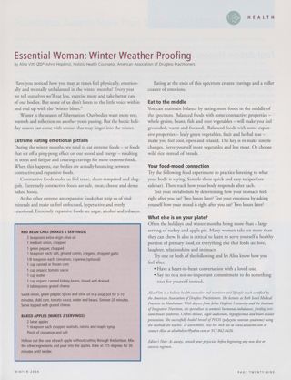 Essential Woman: Winter Weather-Proofing