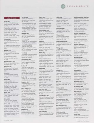 Announcements: New Arrivals, Summer 2004