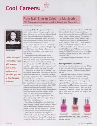 Cool Careers: From Nail Biter to Celebrity Manicurist