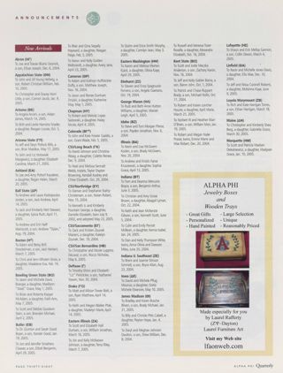 Announcements: New Arrivals, Fall 2005. Laurel Furniture Art Advertisement, Fall 2005