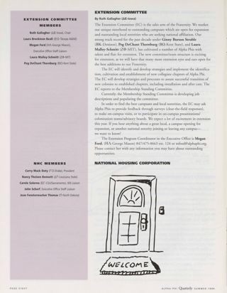 Committee Reports: National Housing Corporation, Summer 1999