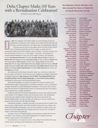 Delta Chapter Marks 110 Years With a Revitalization Celebration!