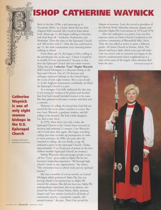 Bishop Catherine Waynick