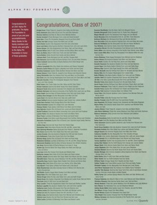 Congratulations, Class of 2007!