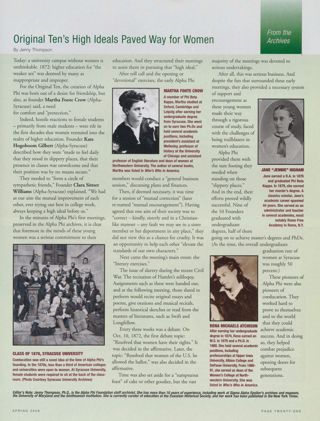 Original Ten's High Ideals Paved Way for Women