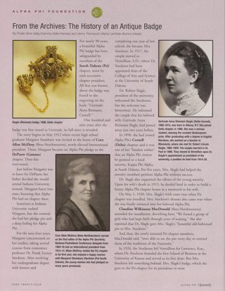 From the Archives: The History of an Antique Badge