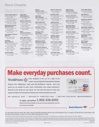 Silent Chapter, Winter 2010. Bank of America Advertisement, Winter 2010