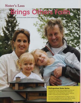 Sister's Loss Brings Others Faith