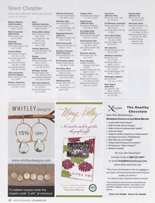 Silent Chapter, Summer 2010. Whitley Designs Advertisement, Summer 2010. Marye-Kelley Advertisement, Summer 2010. Xocai Advertisement, Summer 2010