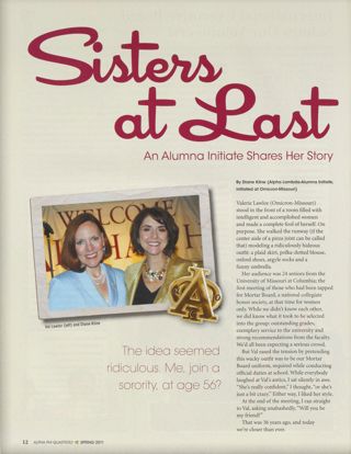 Sisters at Last