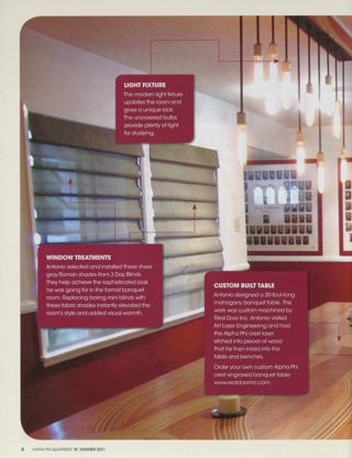 CSU/Northridge Chapter House Receives On-Screen Facelift