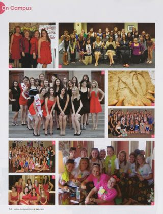 On Campus: Pictorial Collage, Fall 2011