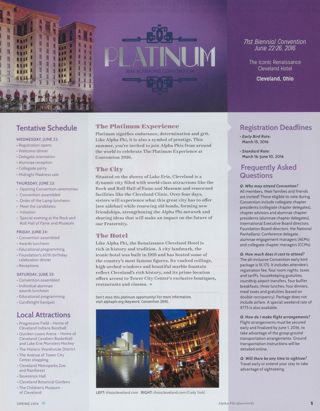 Platinum: 2016 Alpha Phi Convention