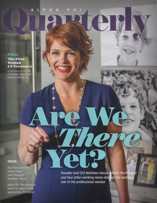 Alpha Phi Quarterly, Vol. 129, No. 1, Winter 2017 Front Cover