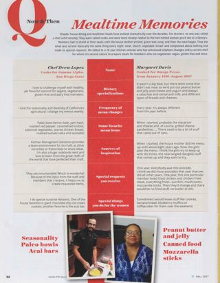 Now & Then: Mealtime Memories