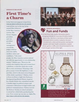 From the Quad: First Time's a Charm. From the Quad: Fun and Funds. Herff Jones Advertisement, Fall 2017. From the Quad: Watch Out, Hollywood