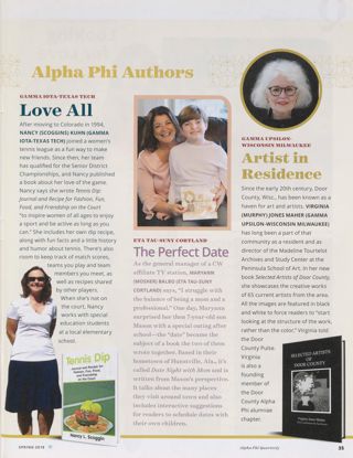 Always Alpha Phi: Alpha Phi Authors, Spring 2018