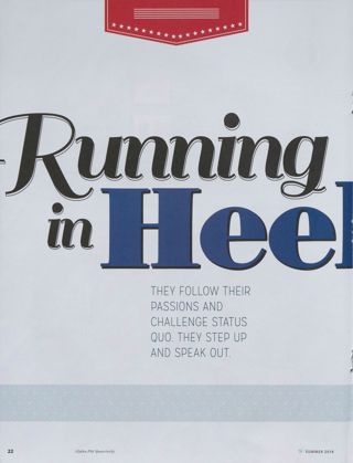 Running in Heels
