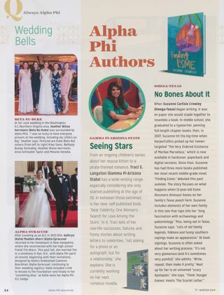 Always Alpha Phi: Wedding Bells, Winter 2019. Always Alpha Phi: Alpha Phi Authors, Winter 2019