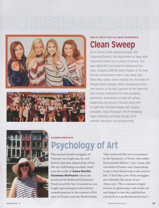 From the Quad: Clean Sweep. From the Quad: Psychology of Art