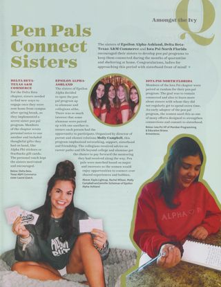 Amongst the Ivy: Pen Pals Connect Sisters