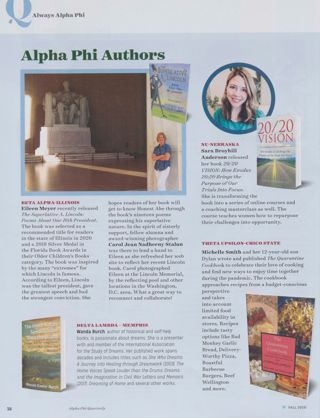 Always Alpha Phi: Alpha Phi Authors, Fall 2020