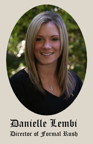 Theta Upsilon Chapter Composite Detail, Danielle Lembi, 2005-2006