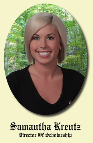 Theta Upsilon Chapter Composite Detail, Samantha Krentz, 2009-2010