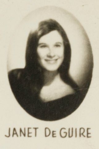 Omicron Chapter Composite Detail, Janet DeGuire, 1971