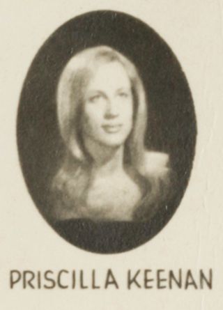 Omicron Chapter Composite Detail, Priscilla Keenan, 1971