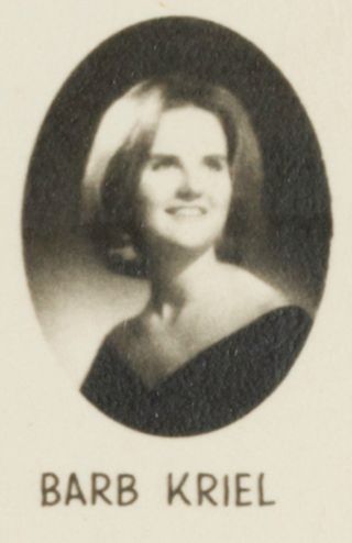 Omicron Chapter Composite Detail, Barb Kriel, 1971