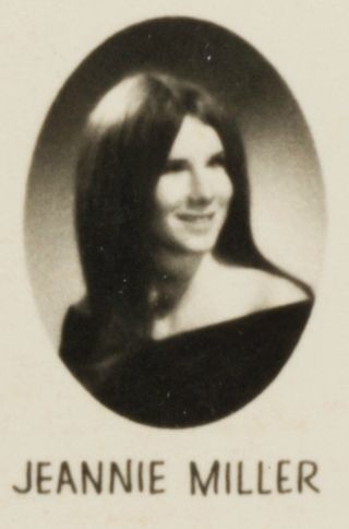 Omicron Chapter Composite Detail, Jeannie Miller, 1971