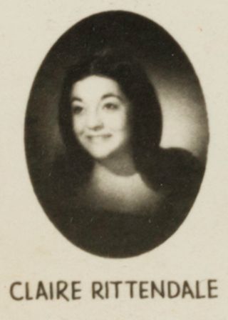 Omicron Chapter Composite Detail, Claire Rittendale, 1971