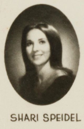 Omicron Chapter Composite Detail, Shari Speidel, 1971