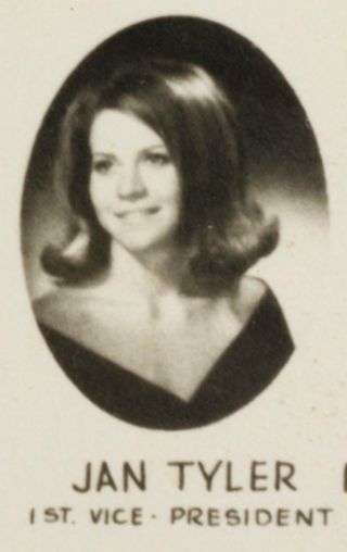 Omicron Chapter Composite Detail, Jan Tyler, 1971