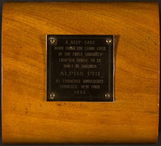 Alpha Chapter House Staircase Keepsake 2