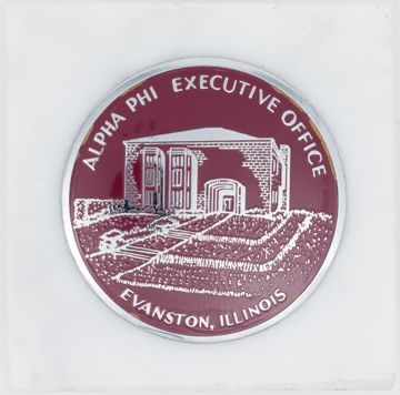 Alpha Phi Executive Office Paperweight