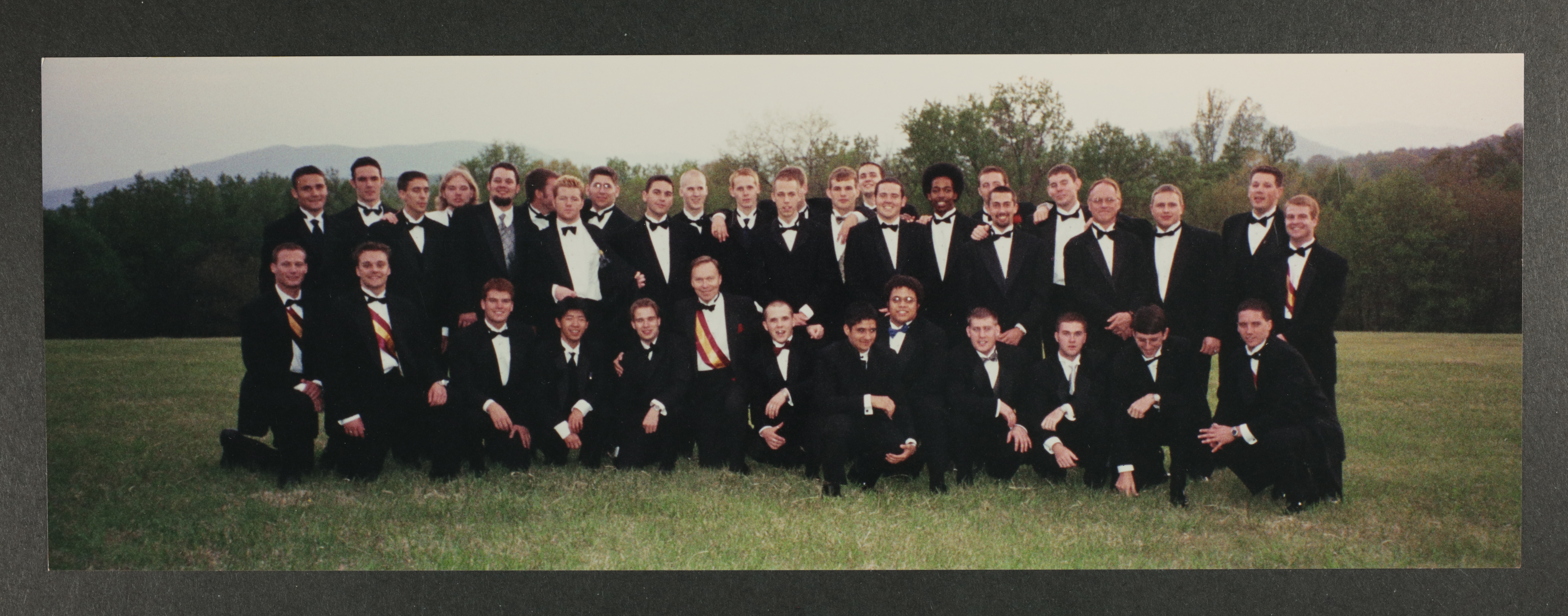 Phi Chapter Rechartering Group Photograph, 2001