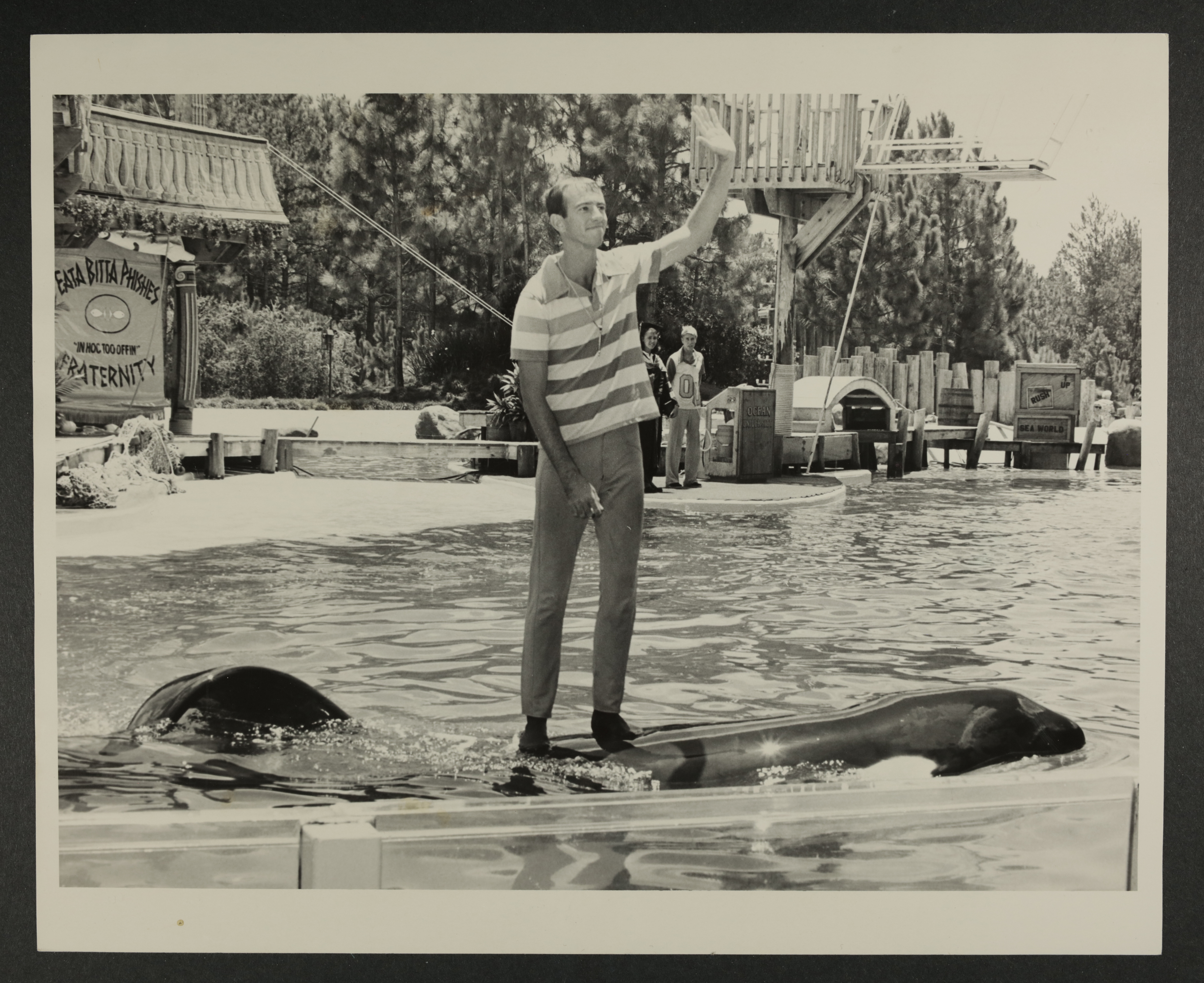 David Force at SeaWorld Photograph, 1978