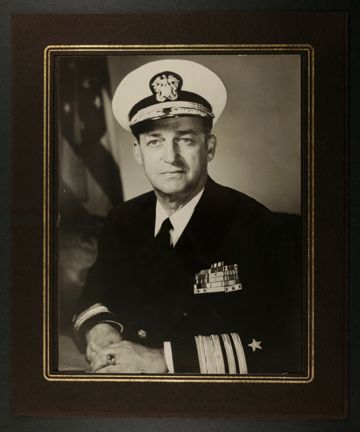 Admiral Charles L. Melson Portrait Photograph