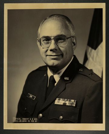 General Robert Stein Photograph, February 25, 1987