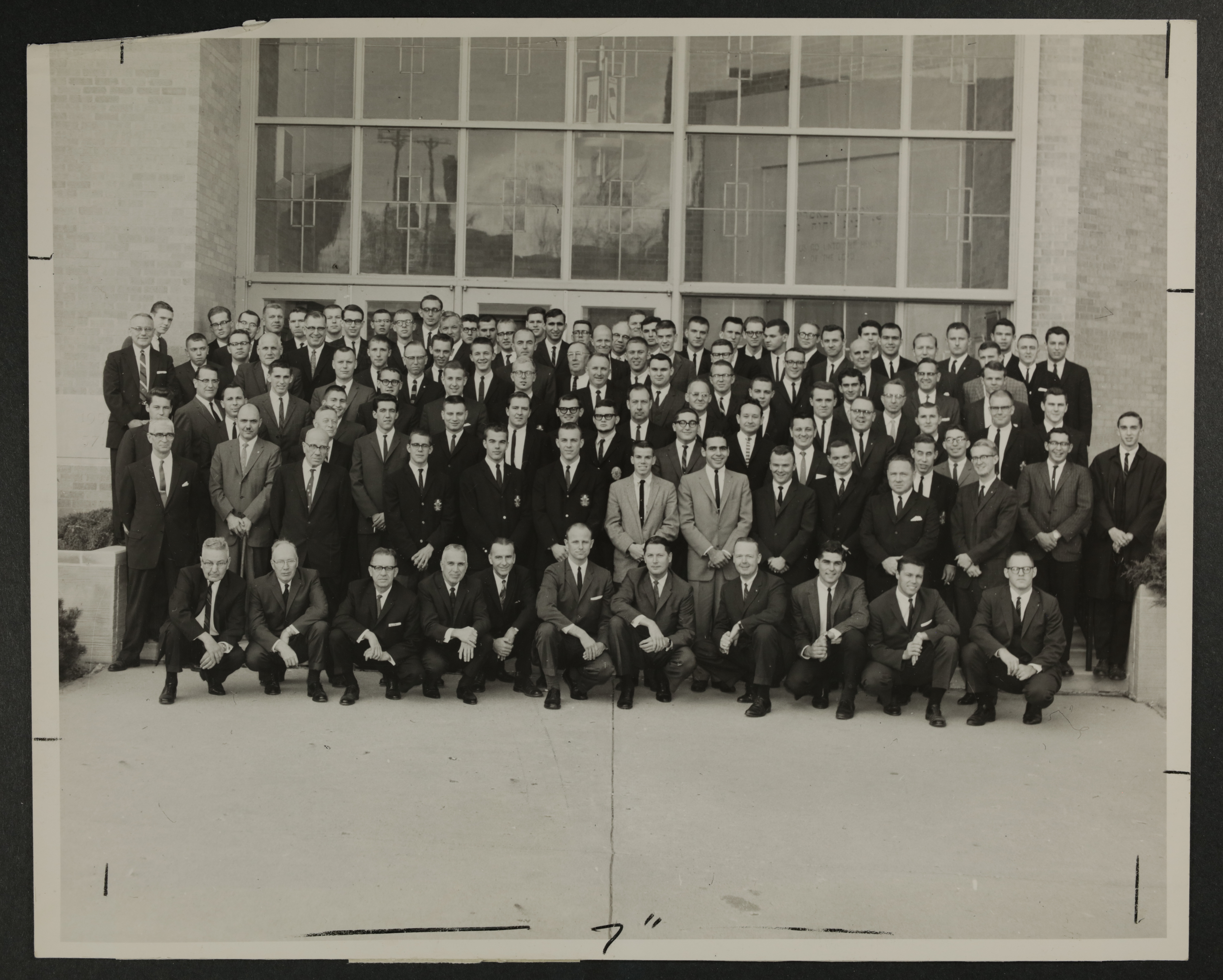 Zeta Alpha Chapter Installation Group Photograph, November 10, 1963