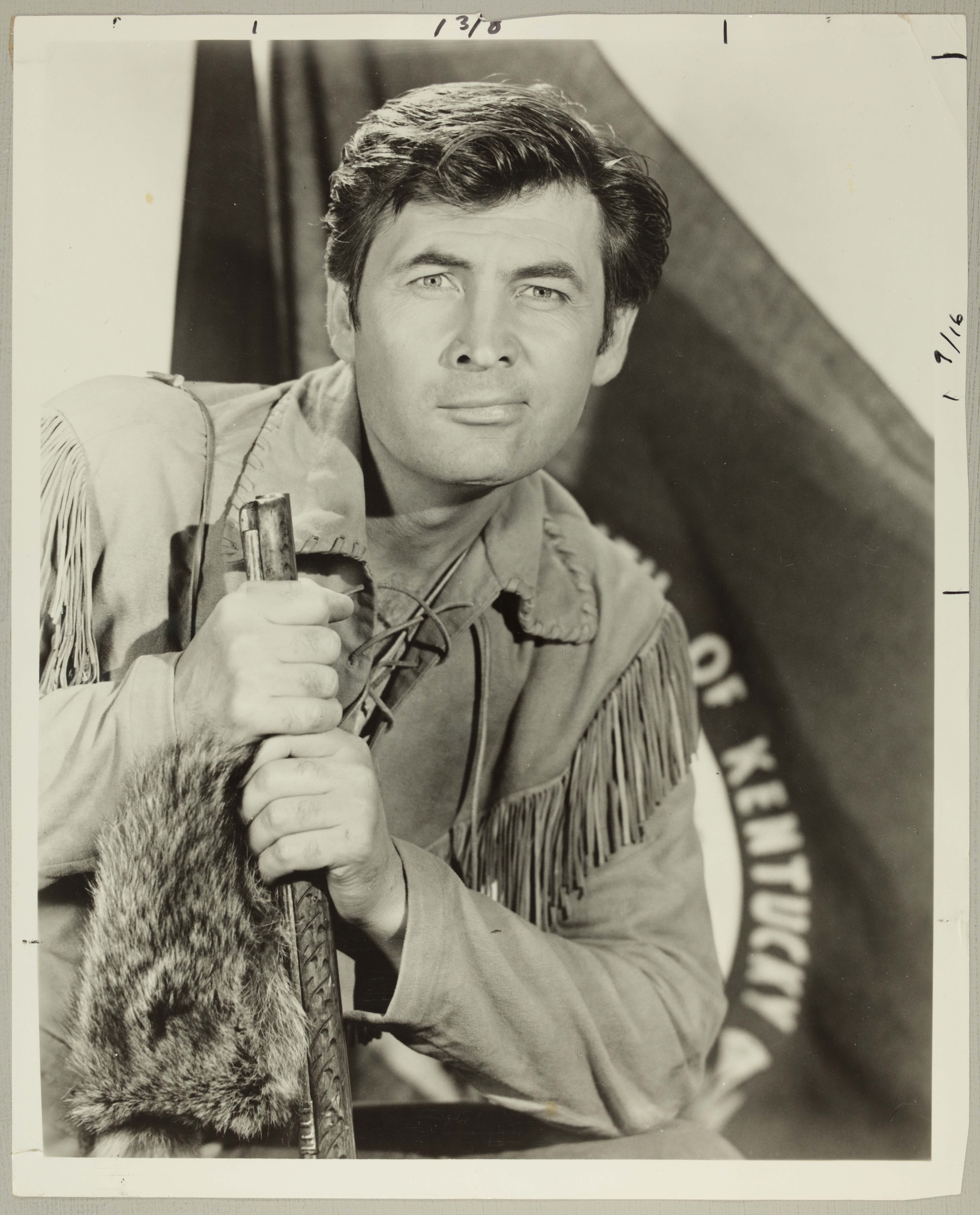 Fess Parker as Davy Crockett Photograph, 1954-1955